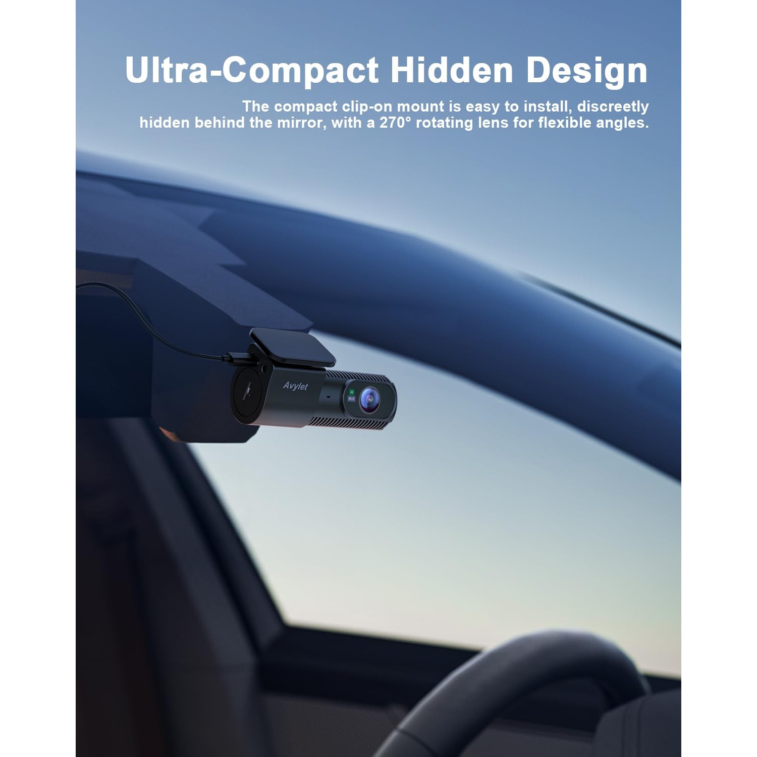 Avylet 4K+1080P Dash Cam Front and Rear — image 6