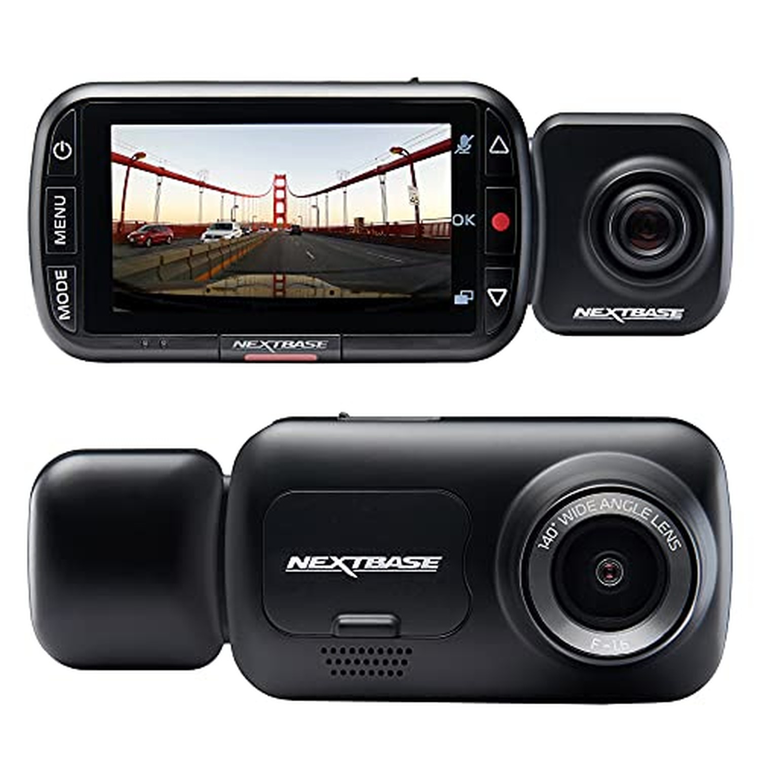 Nextbase 222x Dash Cam Front and Rear Camera with Rear View Module — image 2
