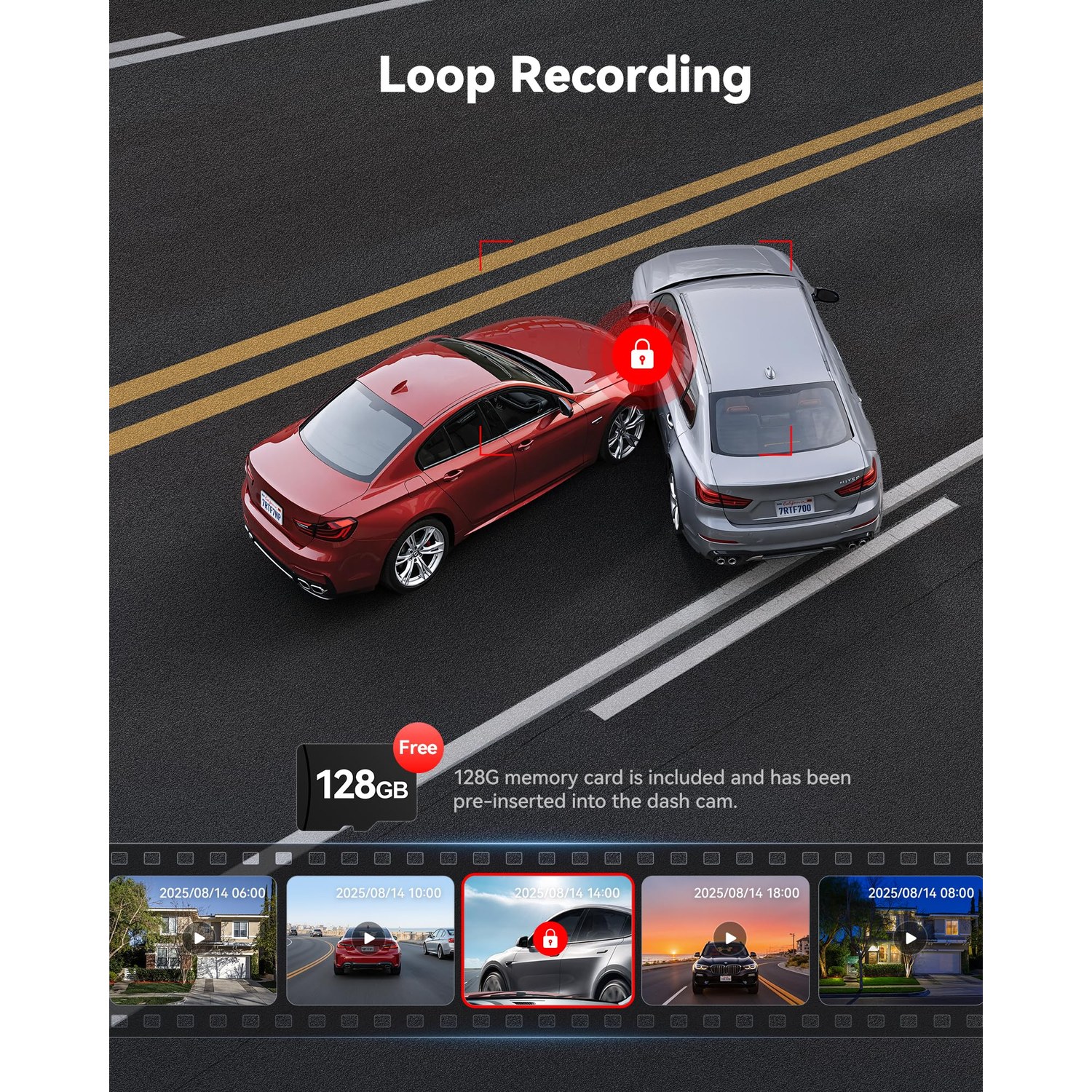 REDTIGER F7NP 4K Dash Cam Front and Rear, STARVIS 2 Ultra Night Vision — image 7