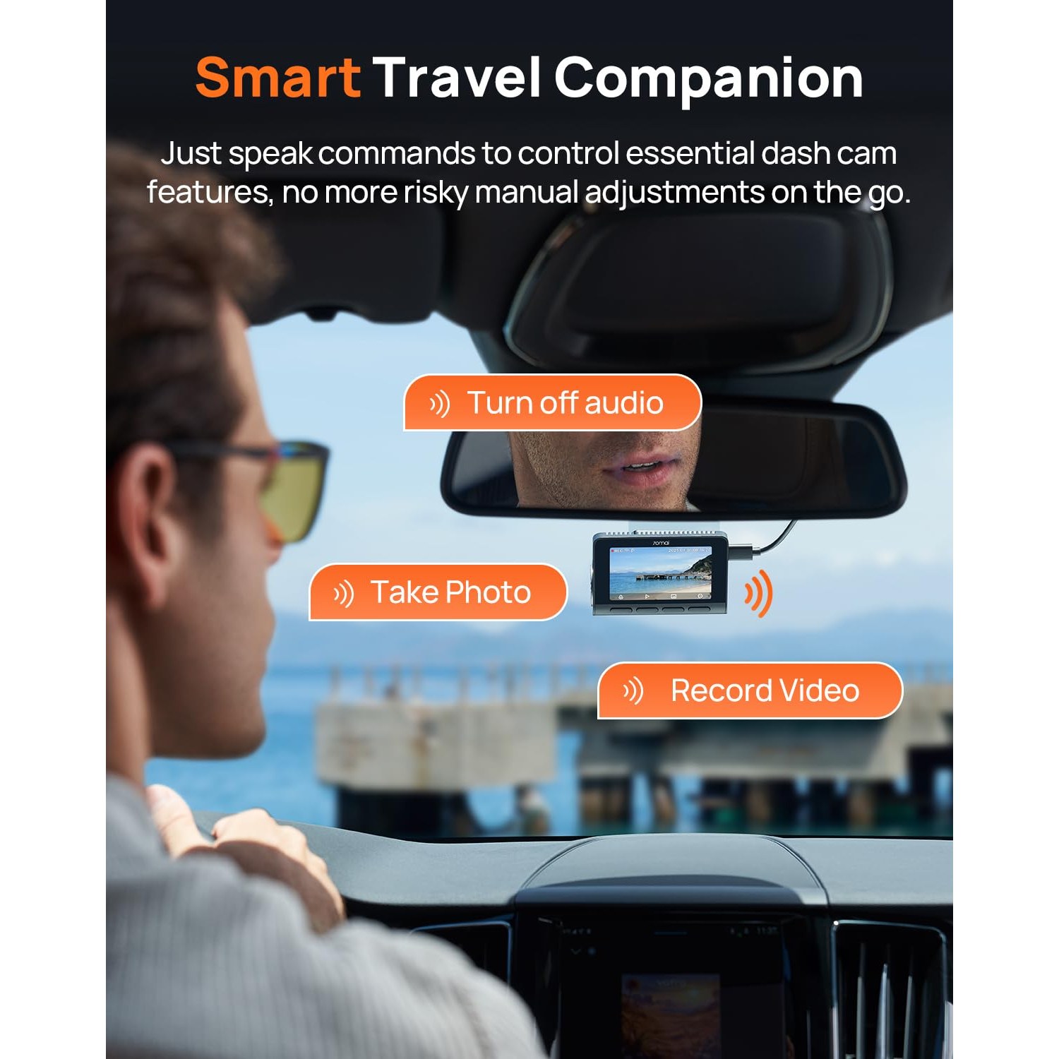 70mai A800SE Dash Cam Front and Rear 4K UHD+1080P — image 7